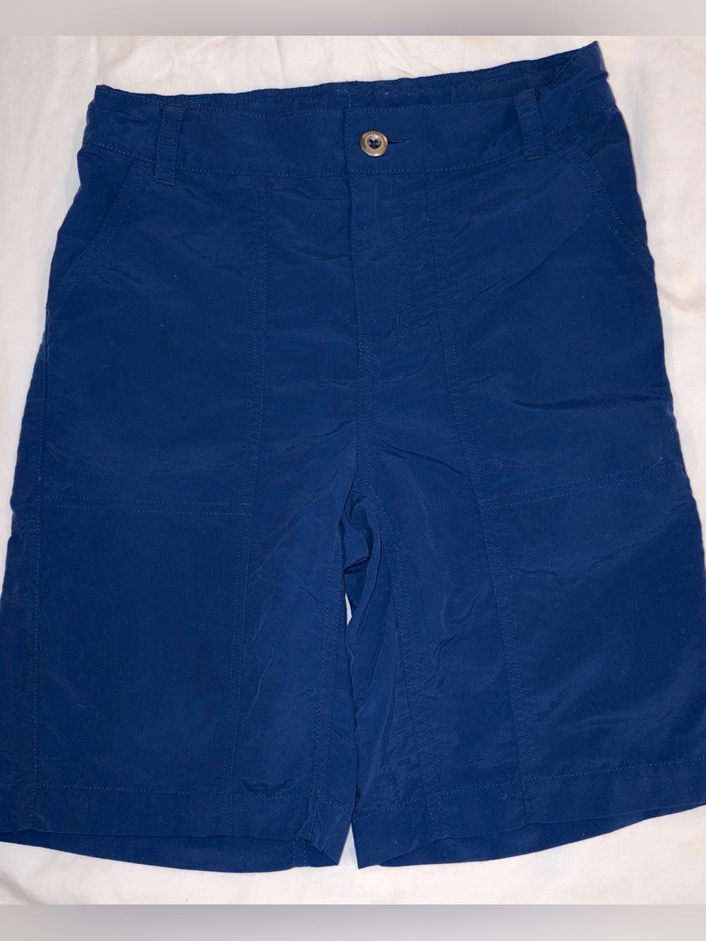 Patagonia boys blue 100% nylon sz 10 EUC smoke free home